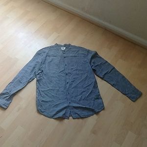 Old Navy Slim Fit Mens LS Denim Shirt